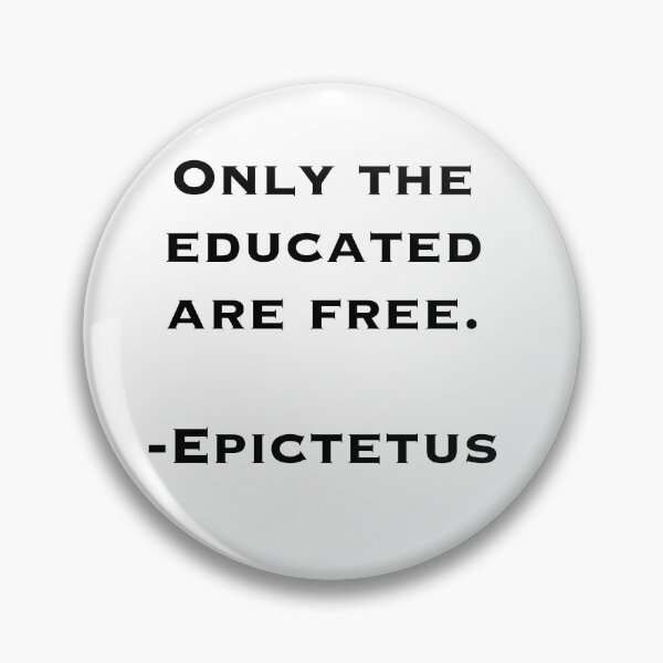 Item preview, Education Stoic Quote from Epictetus  designed and sold by DMcK Designs.