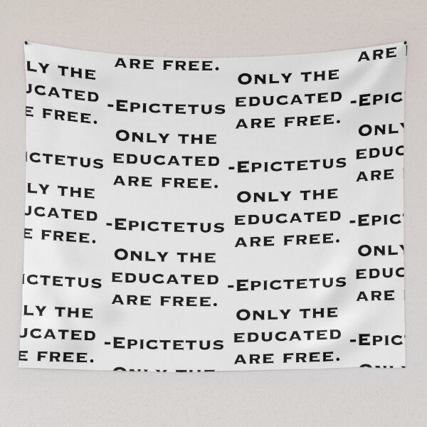 Item preview, Education Stoic Quote from Epictetus  designed and sold by DMcK Designs.