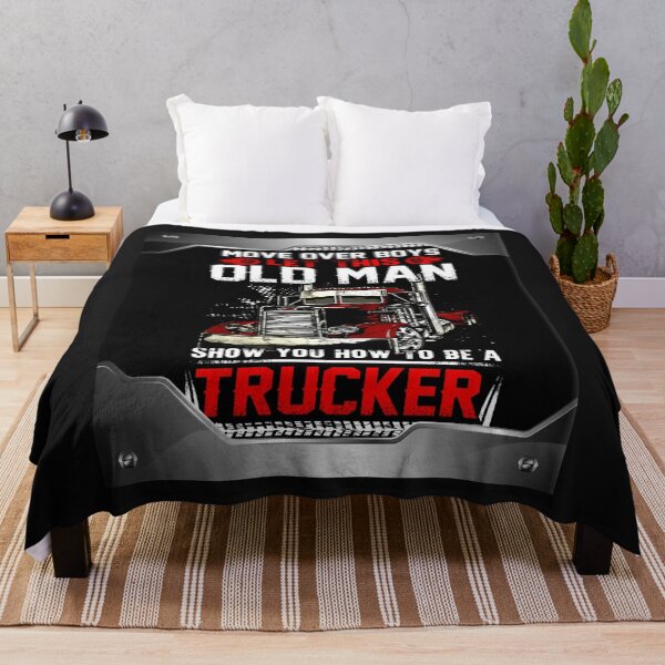 Item preview, Move over boys let this old man show you how to be a Trucker designed and sold by UllrichRupp.