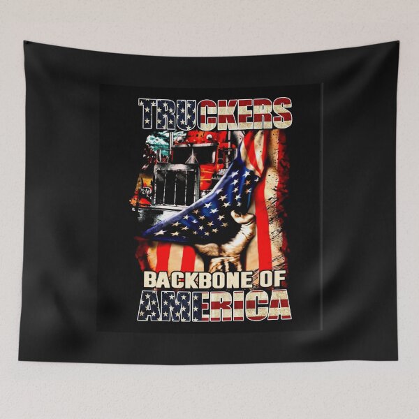 Item preview, Truckers Backbone Of America vintage designed and sold by UllrichRupp.