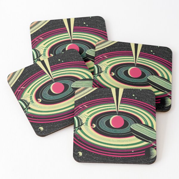 Item preview, Copy of Race Around Saturn Vintage Travel Design #3 designed and sold by Organic Creeps.