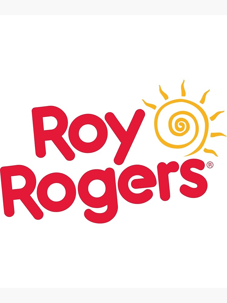 "design roy rogers restaurant logo" Poster for Sale by