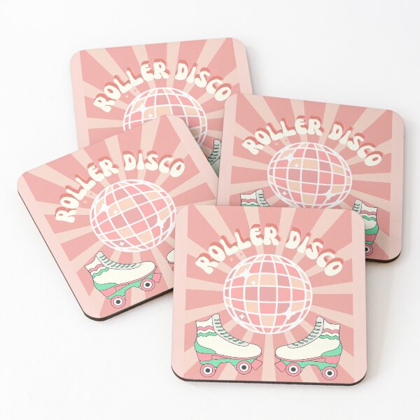 Item preview, Roller Disco And Disco Ball For Retro Disco lovers And 70s Groovy As A Retro Disco designed and sold by Funwithmusic.