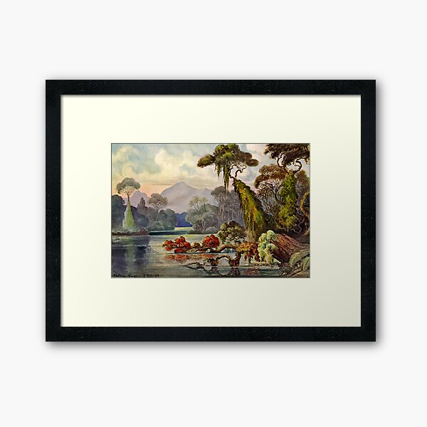 Item preview, Jungle at the Blue River Kelani-Ganga, Ceylon-Ernst Haeckel designed and sold by TeeARTHY.