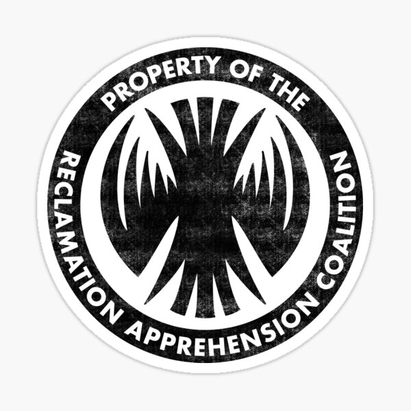 Property of the RAC Distressed- Reclamation Apprehension Coalition Sticker