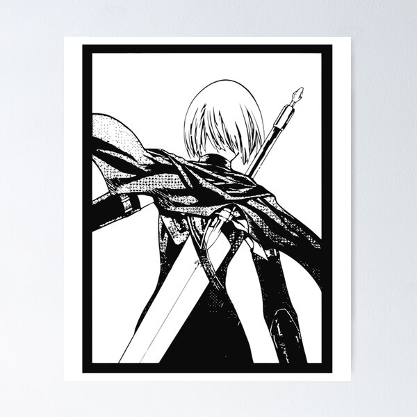 Claymore Clare Japanese Manga Graphic Gift Fan