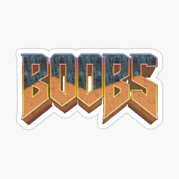 Funny Boobs Humor Stickers for Sale