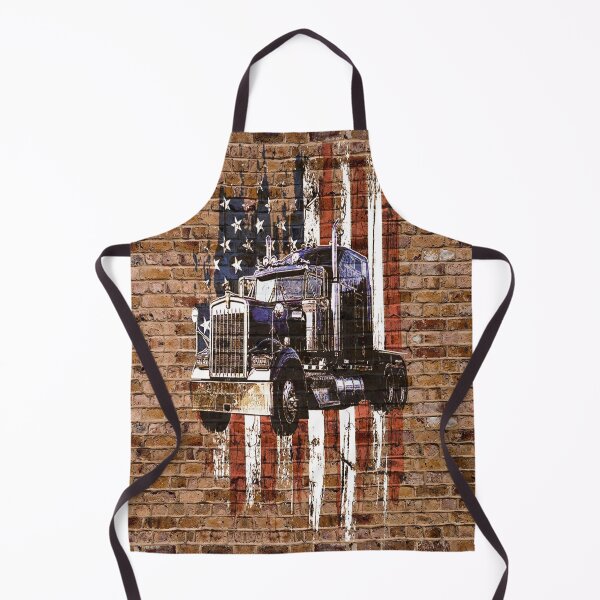 Item preview, Truck Driver American Flag vintage designed and sold by UllrichRupp.