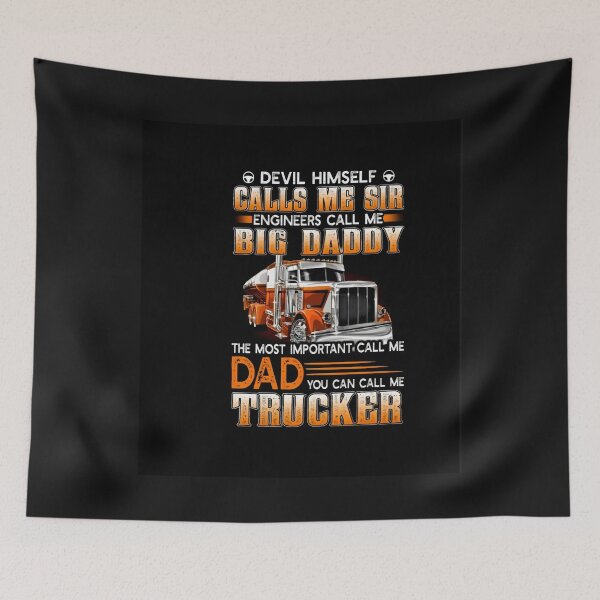 Item preview, Trucker Dad call me trucker the most important call me dad designed and sold by UllrichRupp.