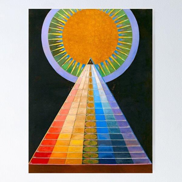 Item preview, Altarpiece No. 1, Group X - Hilma af Klint designed and sold by SimpleJoyStyle.