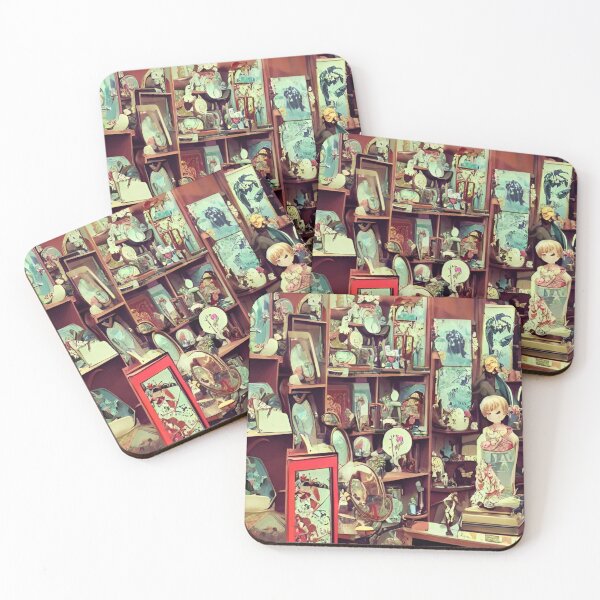 Item preview, Anime Japanese Antique Shop  designed and sold by Art-of-AI.