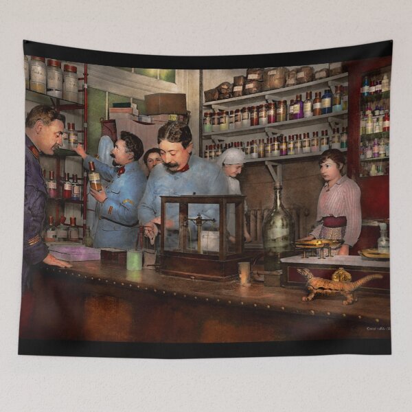 Item preview, Pharmacy - The dispensing chemist 1918 designed and sold by Mike Savad Photography.