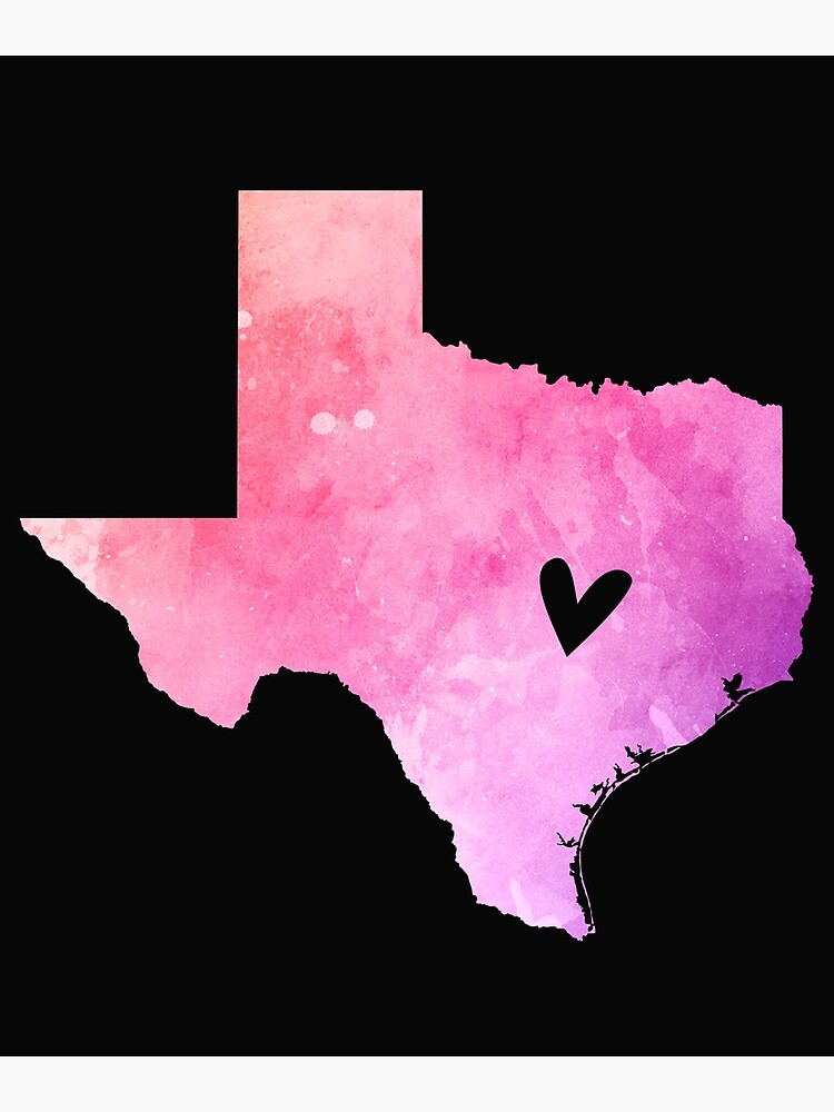 "Texas Pink" Poster for Sale by Phoenix23 Redbubble