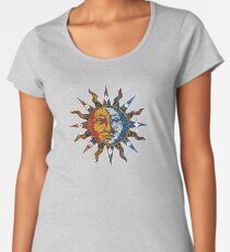 Celestial Mosaic Sun/Moon Women's Premium T-Shirt