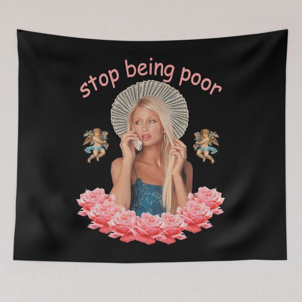 Item preview, Paris Stop Poor For Fans designed and sold by FloraArlene6.