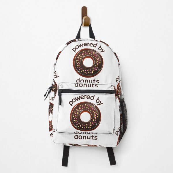 Item preview, Powered by Donuts - funny morning designed and sold by hardscuffle.