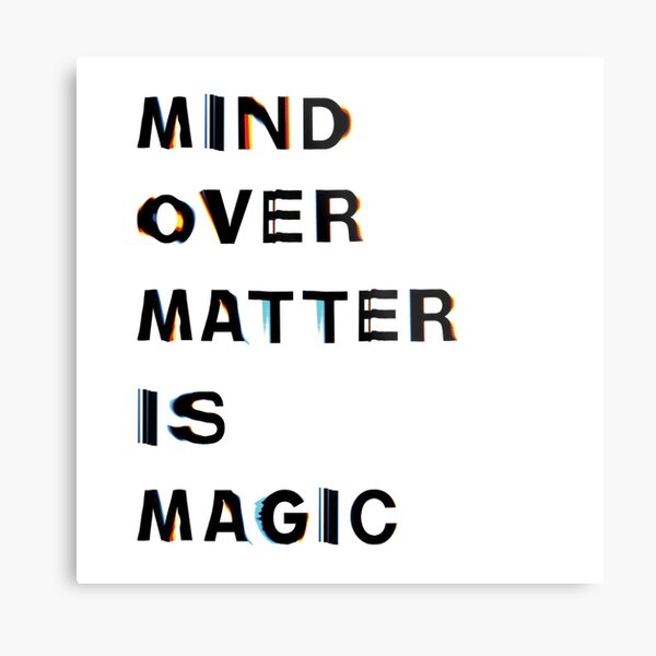 Frank Ocean - Mind Over Matter Is Magic Metal Print