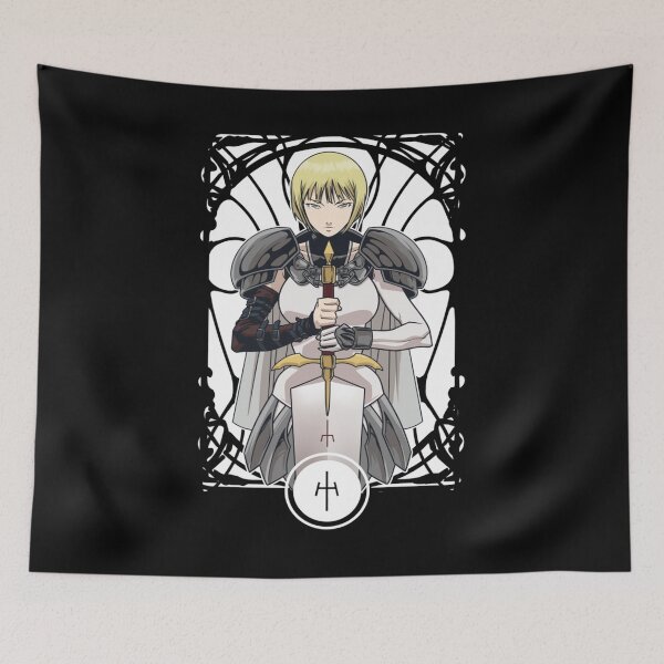 Item preview, Claymore Japanese Manga Miria Teresa Gift Fan designed and sold by GarMillers.