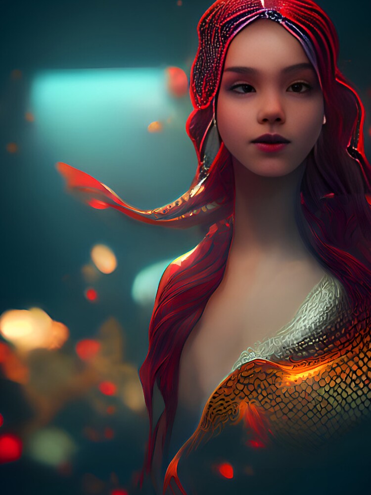 Oceanica Princess of the mermaids  Iphone Case