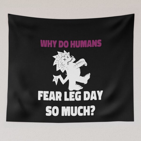 Item preview, LEG DAY HORROR designed and sold by KDM-Designs.