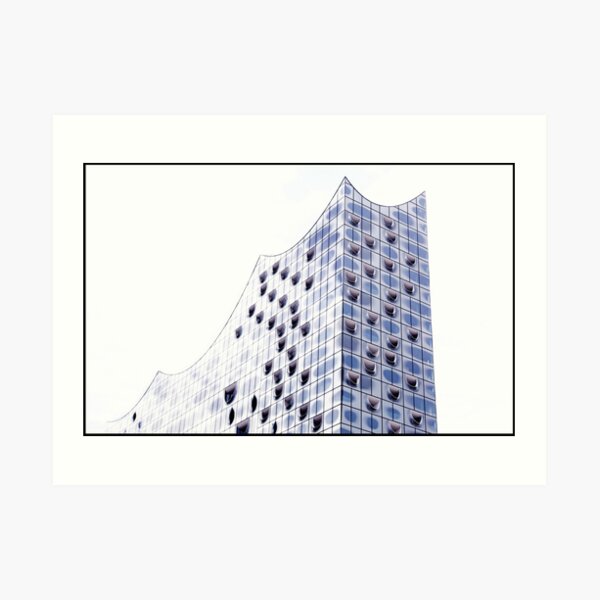 Elbphilharmonie ... Hamburg Kunstdruck