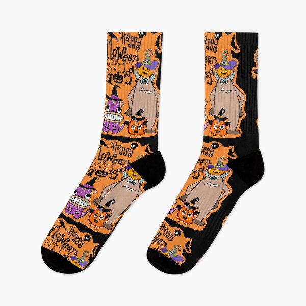 Item preview, Happy Halloween Monsters designed and sold by IdinDesignShop.