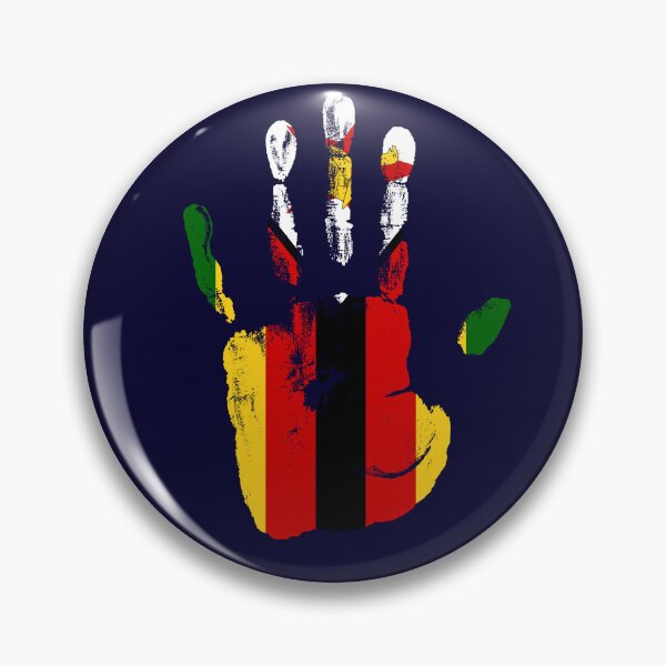 Item preview, Hand Zimbabwe Flag Palm designed and sold by rafaeltto.