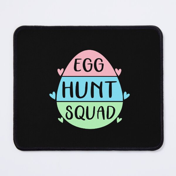Item preview, Egg Hunt Squad Black Cute and Simple Easter Design designed and sold by VieGalleryy.