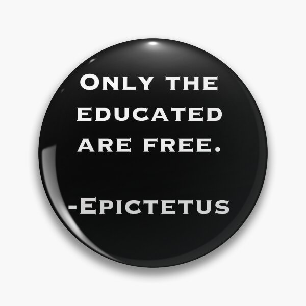 Item preview, Education Stoic Quote from Epictetus  designed and sold by DMcK Designs.