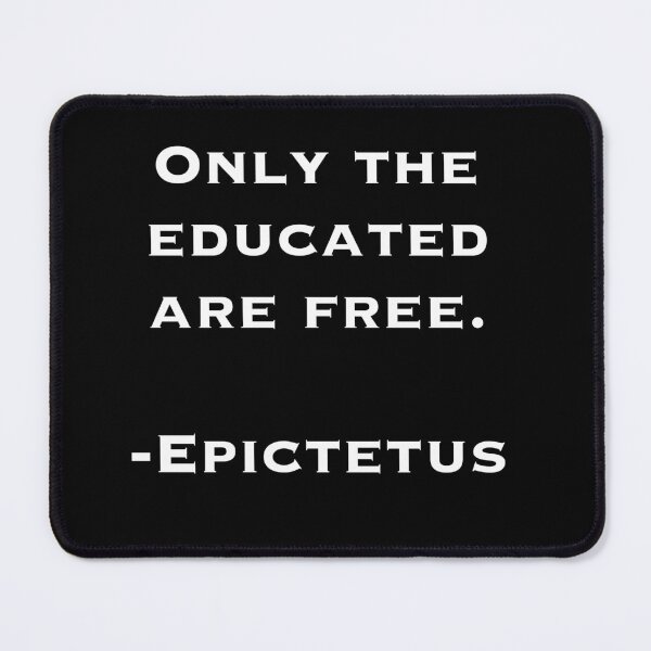 Item preview, Education Stoic Quote from Epictetus designed and sold by DMcK Designs.