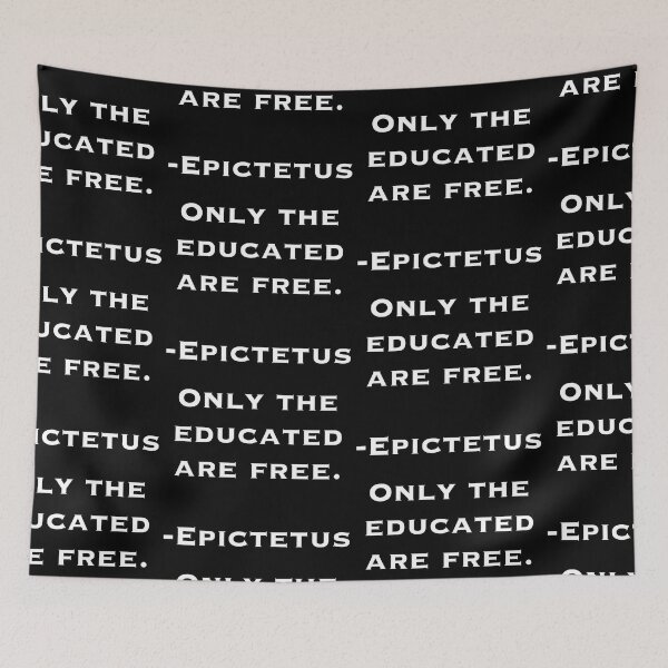Item preview, Education Stoic Quote from Epictetus  designed and sold by DMcK Designs.