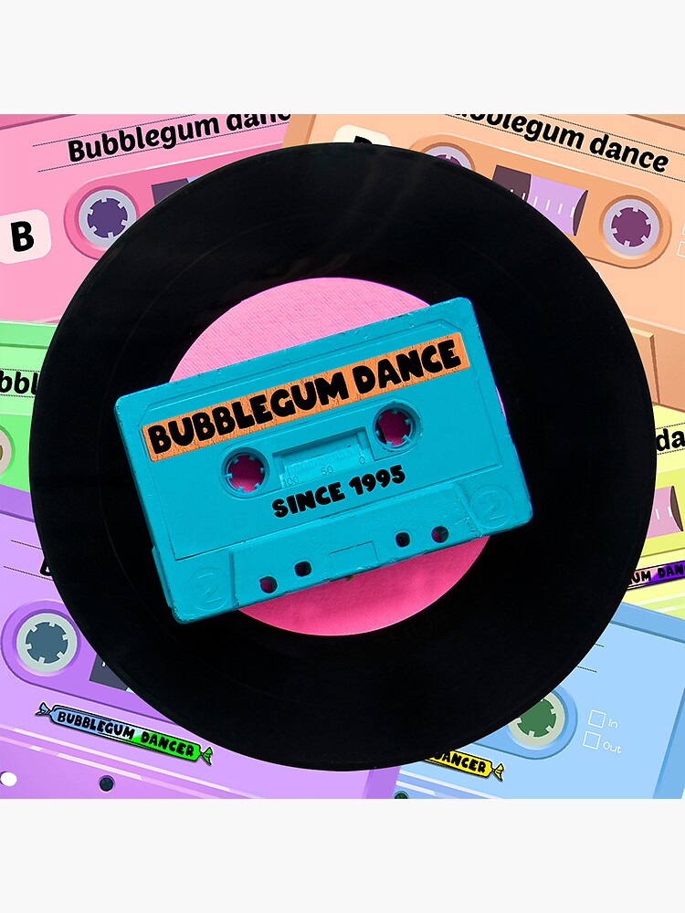 Bubblegum Dance Vinyl Record / Cassette Tape by bubblegumdancer