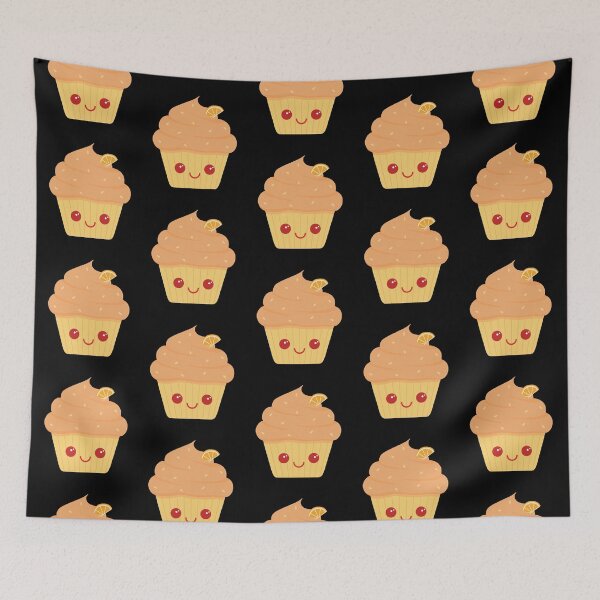 Item preview, Evil orange cupcake designed and sold by Yuna Hariken.