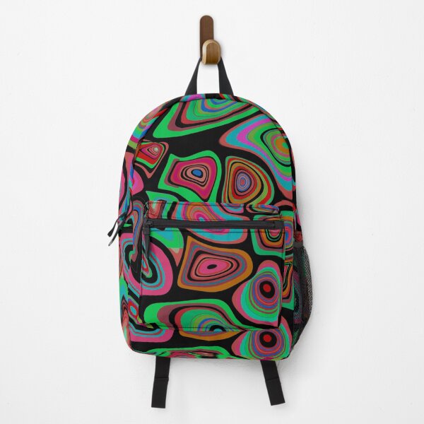 Item preview, Candy Land Amoebas on black designed and sold by Suziness Designs.