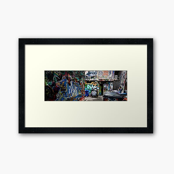 Off Hosier Framed Art Print
