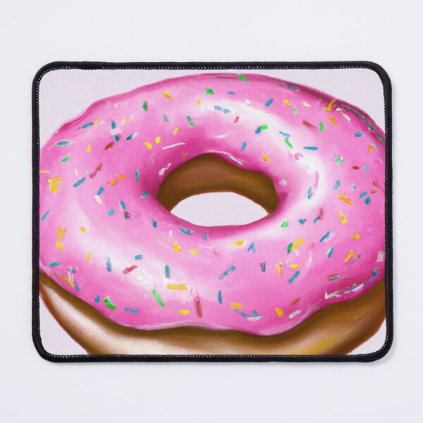 Item preview, Giant pink frosted doughnut designed and sold by PJKennan.