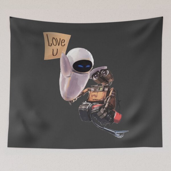 Item preview, WALL-E & EVE  designed and sold by MargaretSchroed.