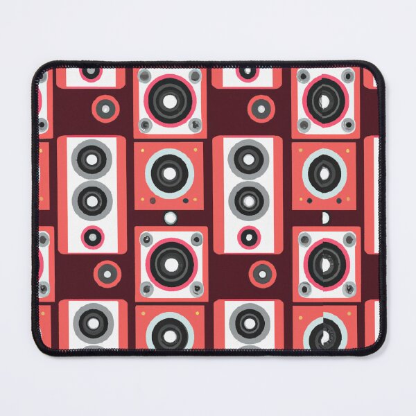 Item preview, Red Speakers Pattern designed and sold by Zestpond.