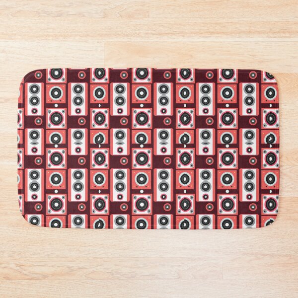 Item preview, Red Speakers Pattern designed and sold by Zestpond.