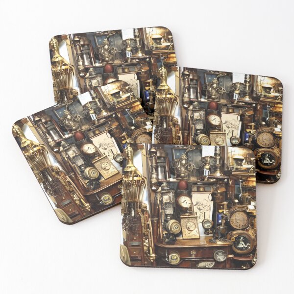 Item preview, Steam Punk Antique Shop  designed and sold by Art-of-AI.