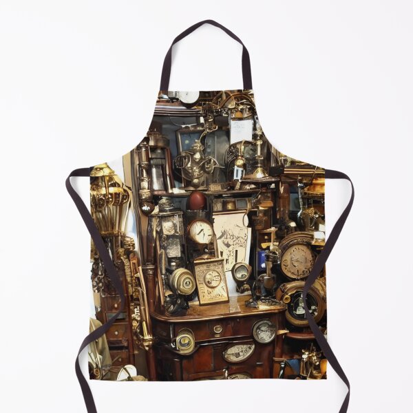 Item preview, Steam Punk Antique Shop designed and sold by Art-of-AI.