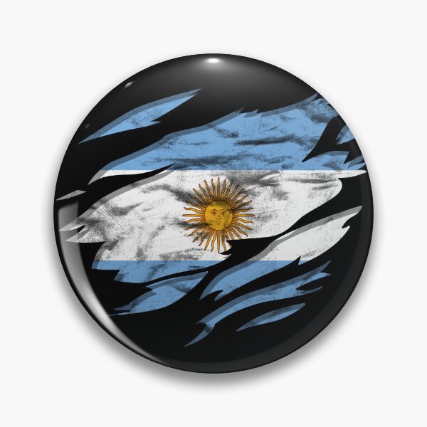 Artikelvorschau, Ripped Rip Open Argentina Flag Palm entworfen und verkauft von rafaeltto.