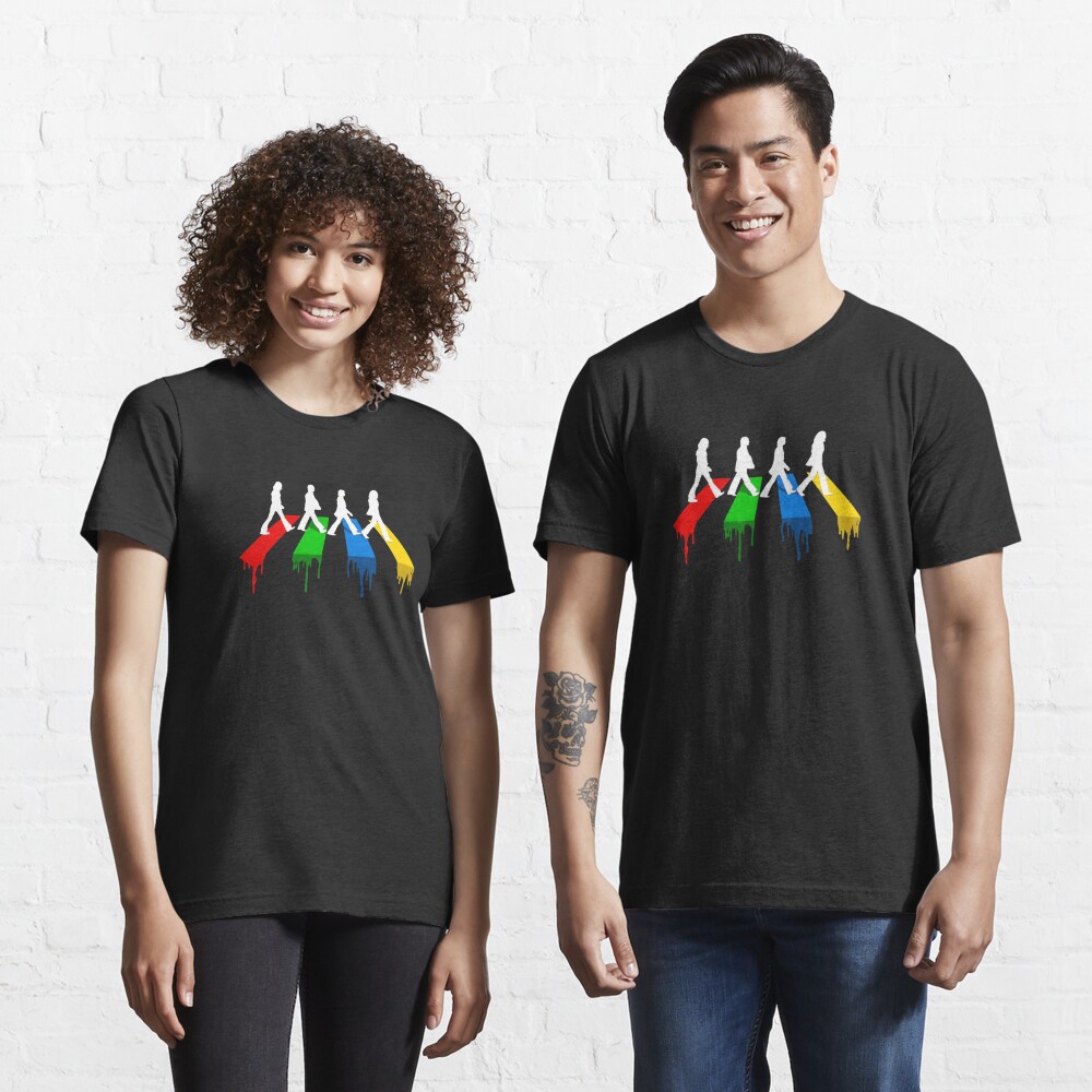 Disover Abbey Road In Colors | Essential T-Shirt
