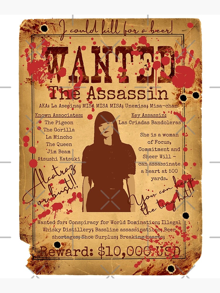 Band Maid - The Assassin Wanted Poster | Poster