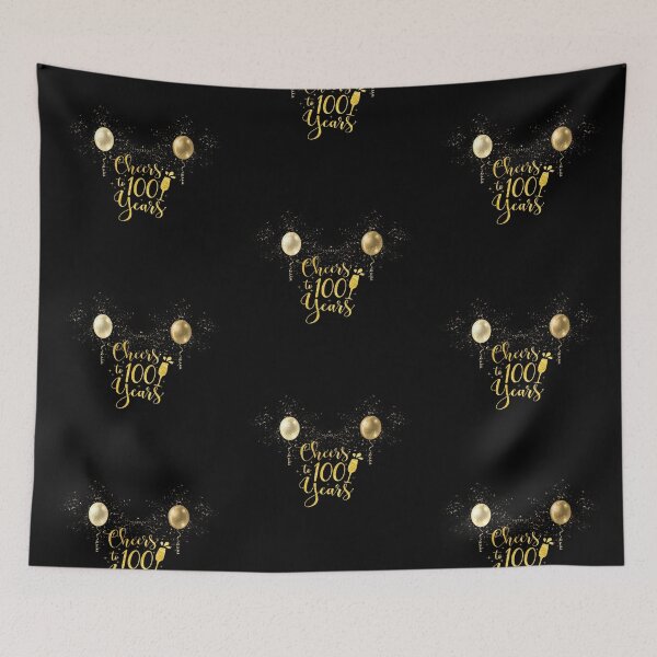 Item preview, Cheers to 100 Years | 100th Birthday Anniversary designed and sold by Karry-Pat.