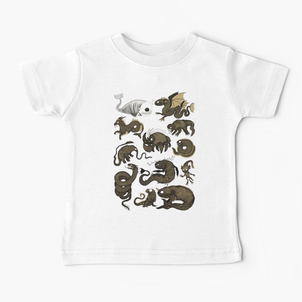 Assorted Sea Monsters 3 Baby T-Shirt