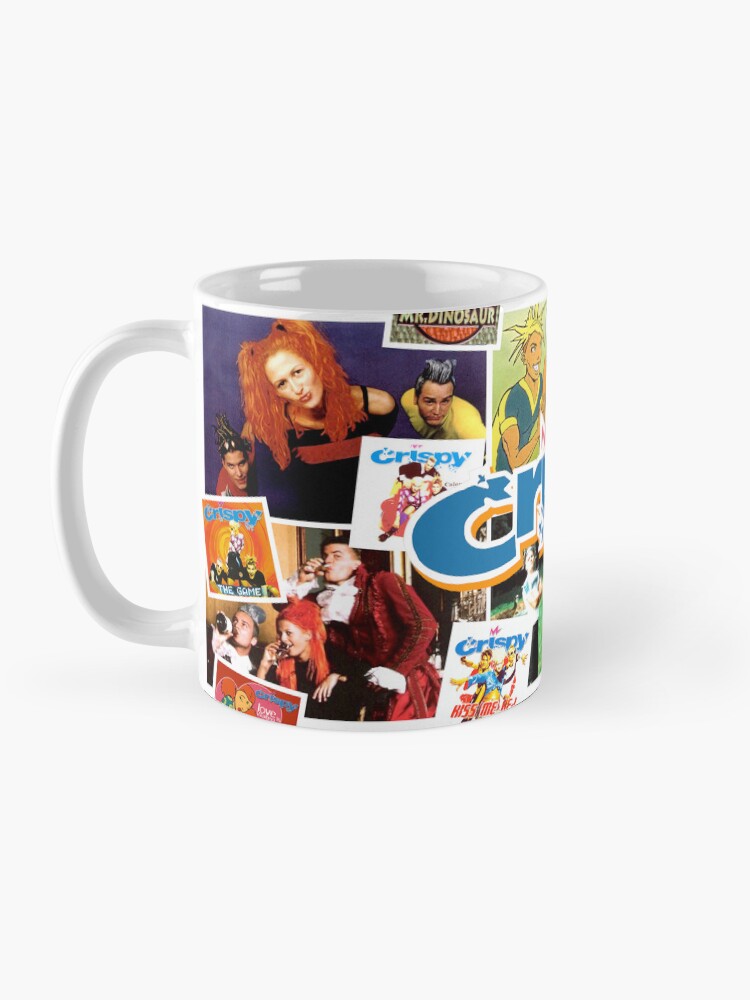 Alternate view of Crispy fan tiled mug design Coffee Mug