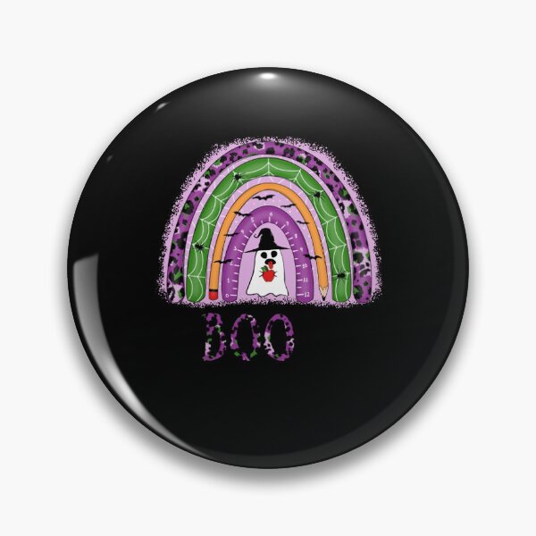 Item preview, fab boo lous teacher halloween ghost spooky pumpkin rainbow designed and sold by elizabethdawnn.