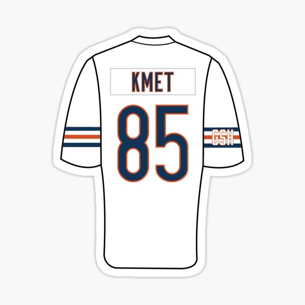 Cole Kmet Jersey Sticker
