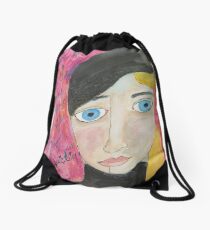 Be The Heroine Drawstring Bag
